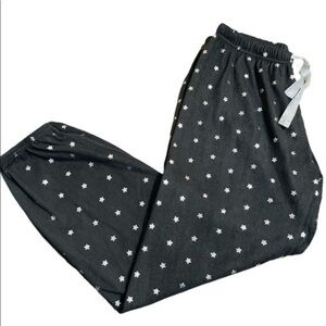 ROWA Gray jogger pant NWT silver gray star graphic Sz small